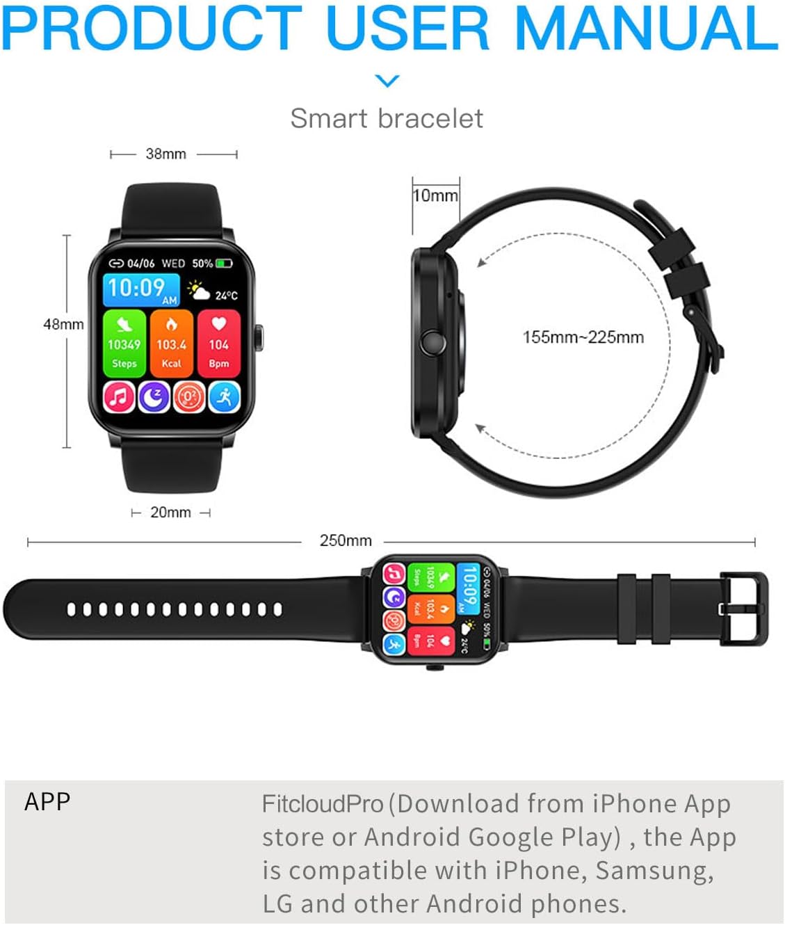 Activity Tracker Smart Watch