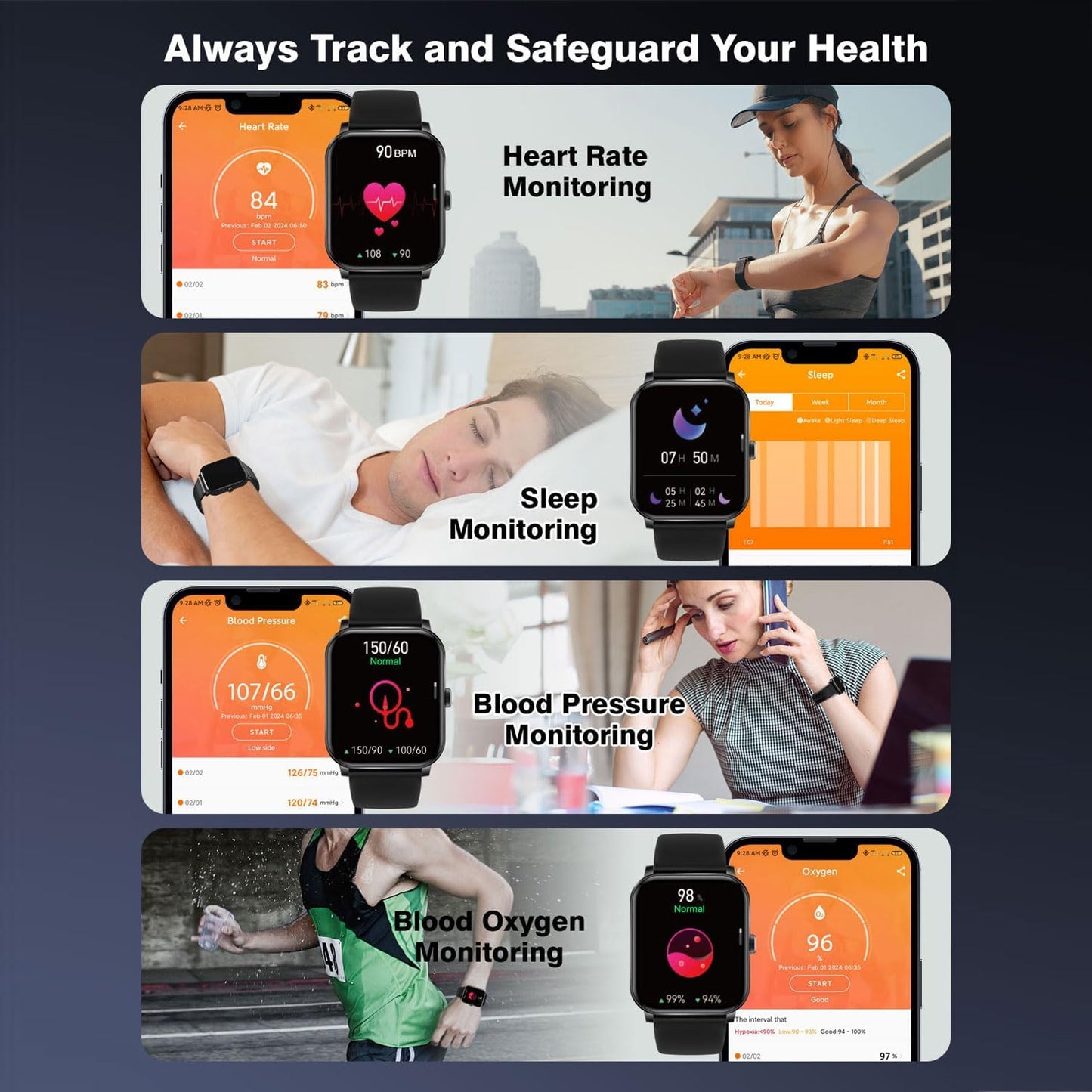 Activity Tracker Smart Watch